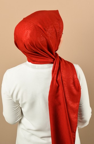 Rot Schal 15211-15