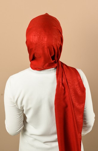 Rot Schal 15211-15