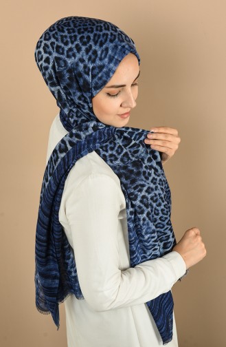 Navy Blue Shawl 5634-03