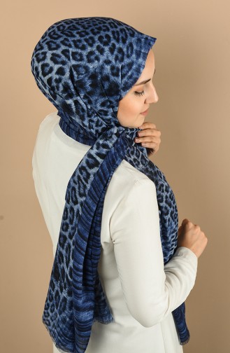 Navy Blue Shawl 5634-03