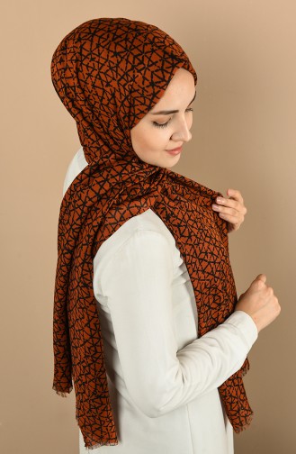 Brick Red Shawl 9010-06