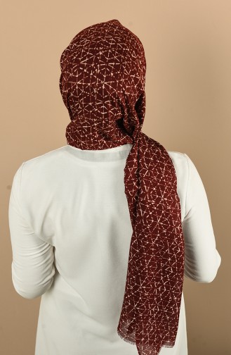 Claret Red Shawl 9010-07