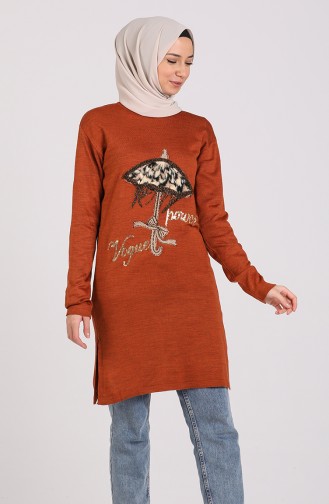 Knitwear Embroidery Tunic 55222d-05 Tile 55222D-05