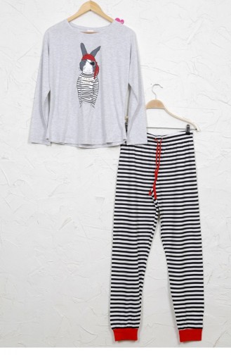 Gray Pajamas 60091237.