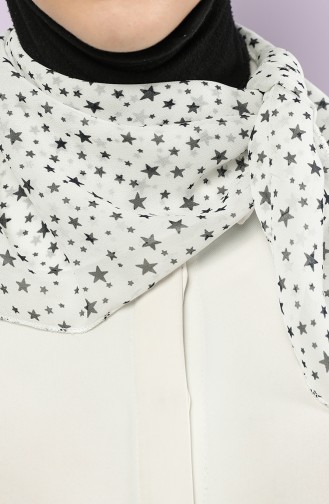 White Foulard 61770-01