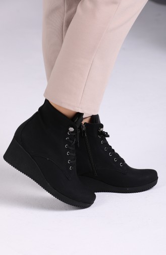 Black Boots-booties 100