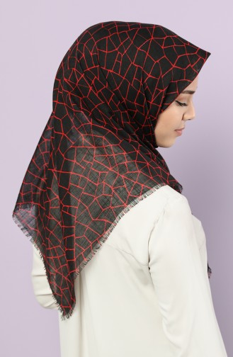 Red Hoofddoek 11166-13