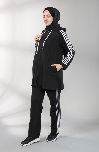 Black Tracksuit 8000-01