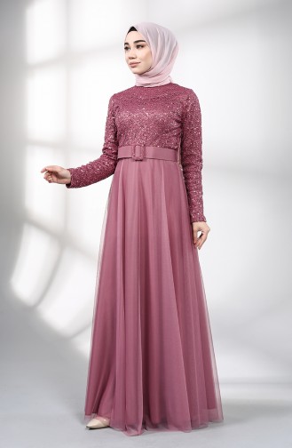 Habillé Hijab Rose Pâle 5353-01