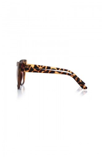 By Harmony Güneş Gözlüğü BHGB667 Leopar Kahverengi