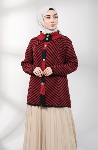 Claret Red Cardigans 4211-01