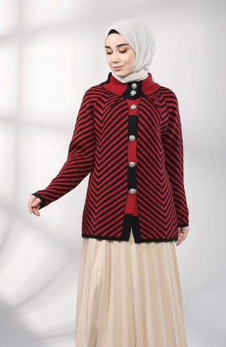 Claret Red Cardigans 4211-01