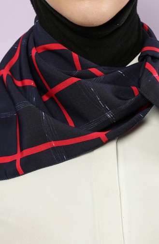 Navy Blue Foulard 61745-01