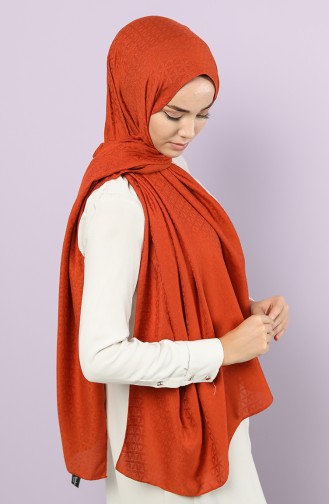 Brick Red Shawl 15212-06