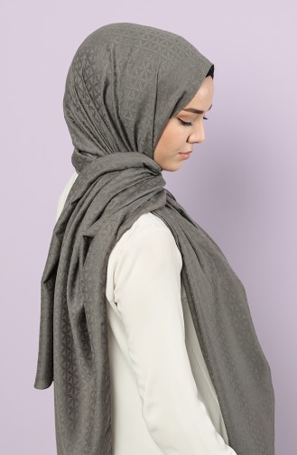 Dark Gray Shawl 15212-15