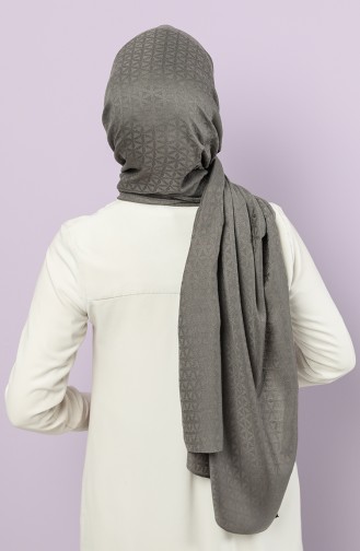 Dark Gray Shawl 15212-15