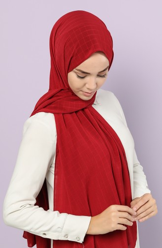 Claret Red Shawl 1412-02