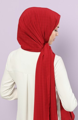 Claret Red Shawl 1412-02