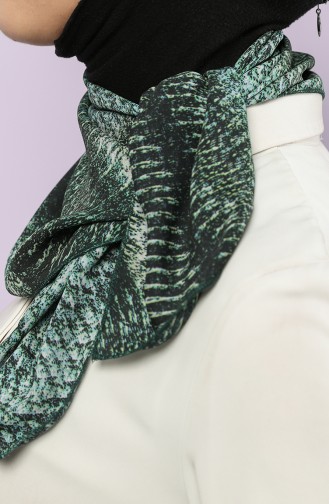 Green Scarf 61765-01