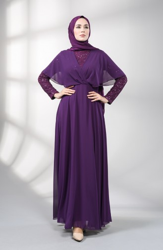 Habillé Hijab Pourpre 5399-01