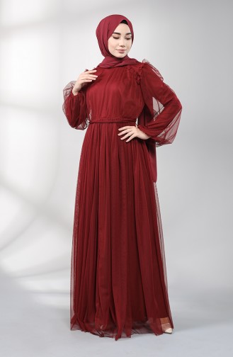 Habillé Hijab Bordeaux 5400-03