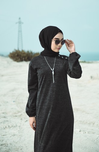 Robe Hijab Noir 1001-01