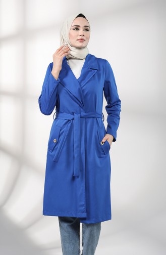 Saxon blue Trench Coats Models 1236-05