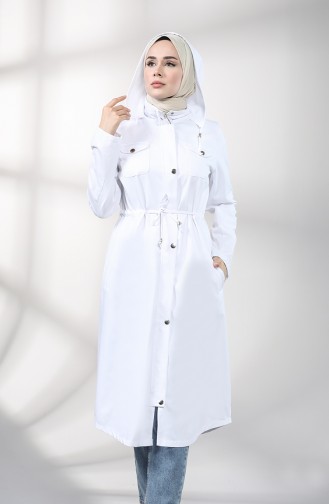 Weiß Trench Coats Models 1259-02