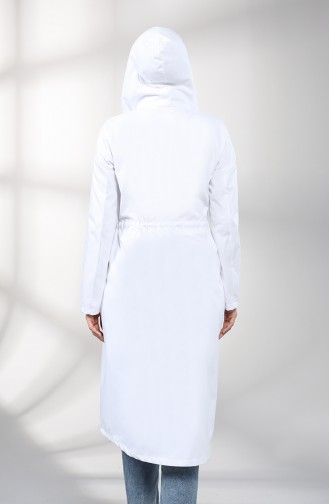 White Trenchcoat 1259-02