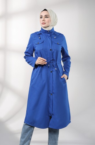 Saxon blue Trench Coats Models 1259-04