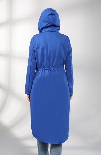 Trench Coat Blue roi 1259-04