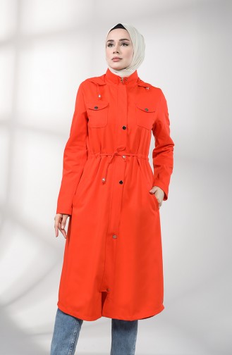 Orange Trenchcoat 1259-09