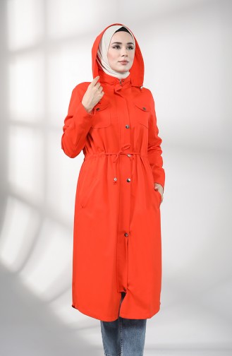 Orange Trenchcoat 1259-09