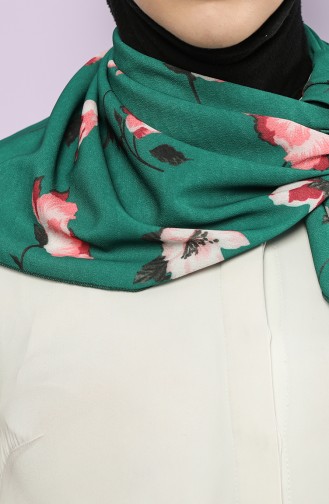 Emerald Green Foulard 61761-01