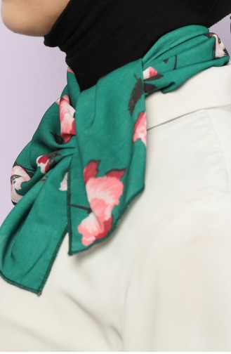 Emerald Green Foulard 61761-01