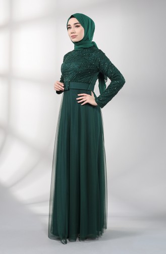 Emerald İslamitische Avondjurk 5353-06
