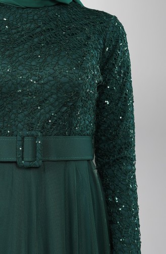 Emerald İslamitische Avondjurk 5353-06