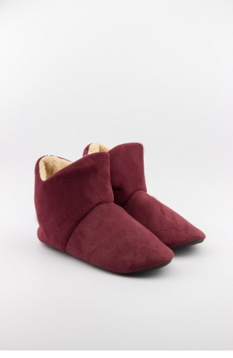Claret Red Women`s House Slippers 3581.MM BORDO