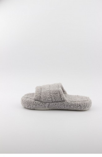 Gray Women`s House Slippers 3577.MM A.GRI