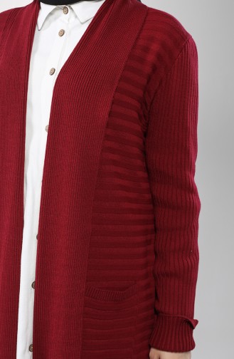 Claret Red Cardigans 4292-01