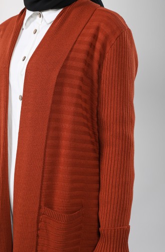 Brick Red Cardigans 4292-02