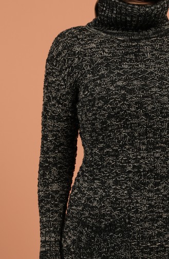 Schwarz Pullover 1201A-04