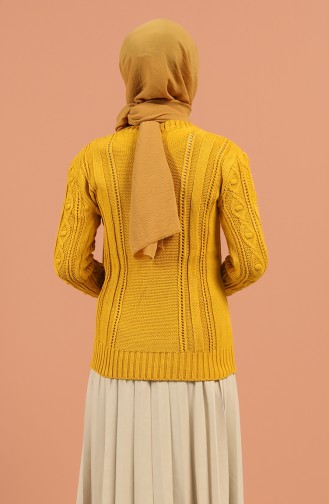 Mustard Sweater 1215-09