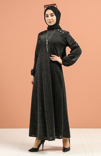 Robe Hijab Noir 1001-01