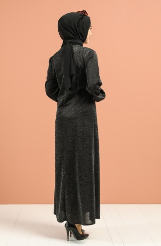 Robe Hijab Noir 1001-01