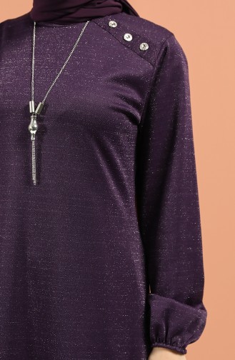 Necklace Dress 1001-03 Purple 1001-03