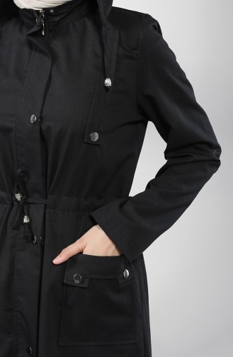 Trench Coat Noir 1884-02