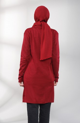 Claret red Tuniek 55222E-04