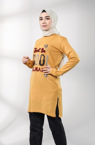 Mustard Tuniek 55222F-07