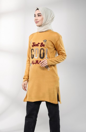 Mustard Tuniek 55222F-07